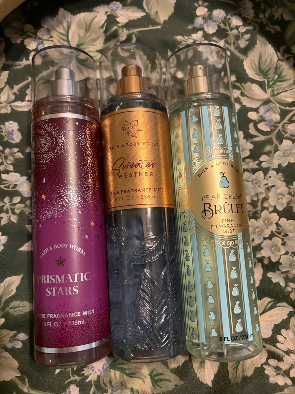 Bath and body Works trio of fine fragrance limited editions. Lightly used